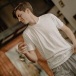 Orange floor marking tape