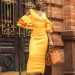 Yellow floor marking tape