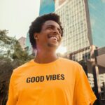 Yellow floor marking tape