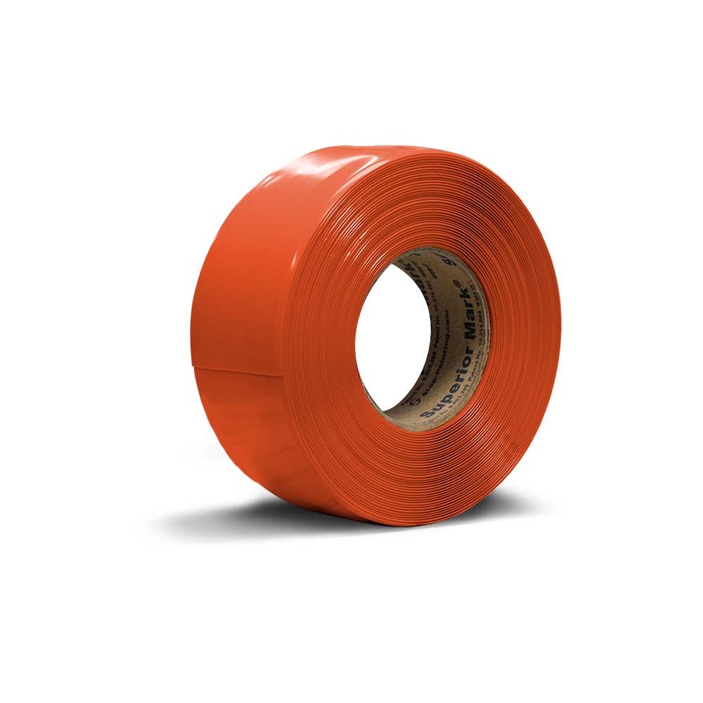 Orange floor marking tape