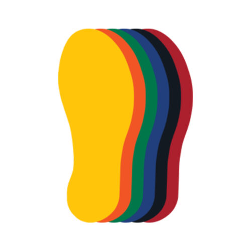 Footstep Floor Markers - Superior Mark