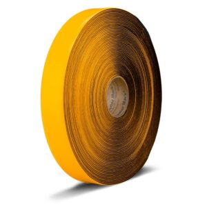 Velcro Carpet Tape Floor Marking - Yellow Carpet Tape 5cm wide - Superior Mark®