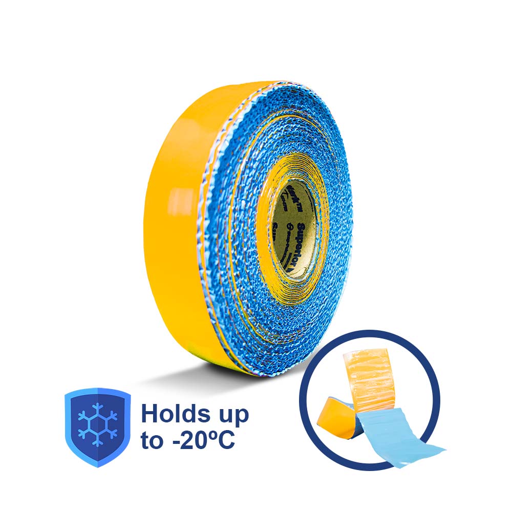 Yellow Superior Mark® Floor Marking Tape for freezer and cold storage - 5 cm